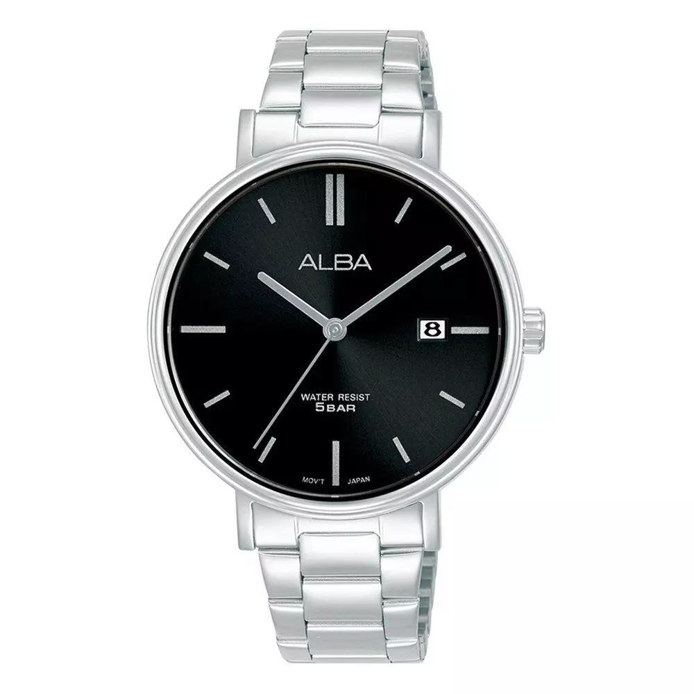 Alba 36mm Fashion Watch for Women Analog & Stainless steel Band - Silver
