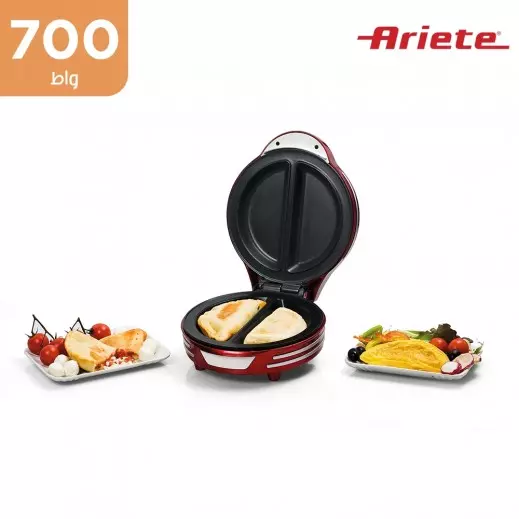 ماكينة صنع الاومليت 700 واط - أحمر من اريتي