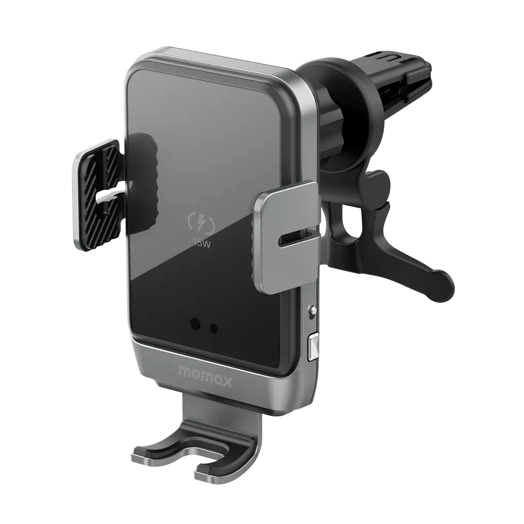 Momax Q.Mount Smart 5 IR Induction Rotating Wireless Charging Stand 15 W