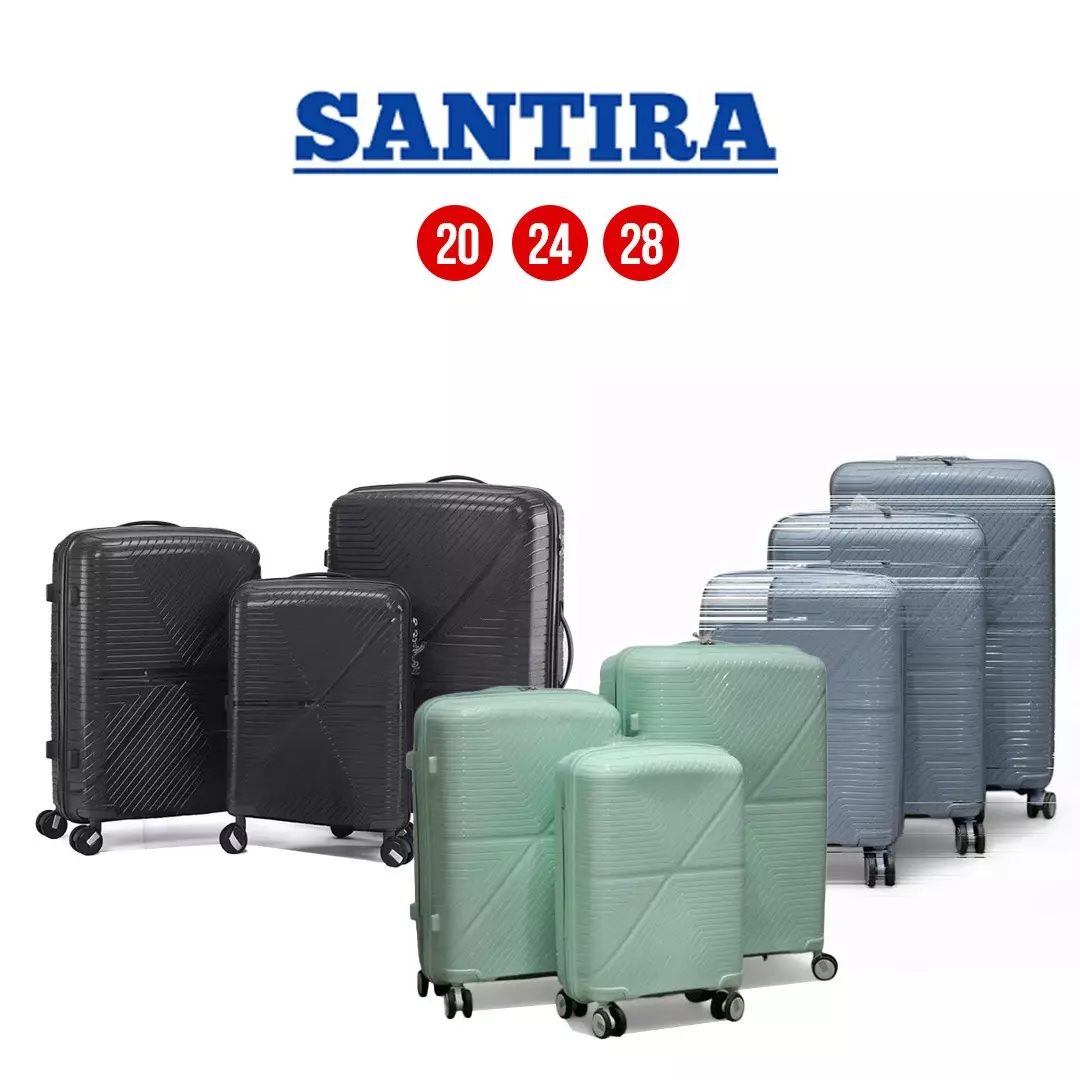 Santira Unbreakable Travel Luggage Set of 3 Pcs (20" - 24" - 28")