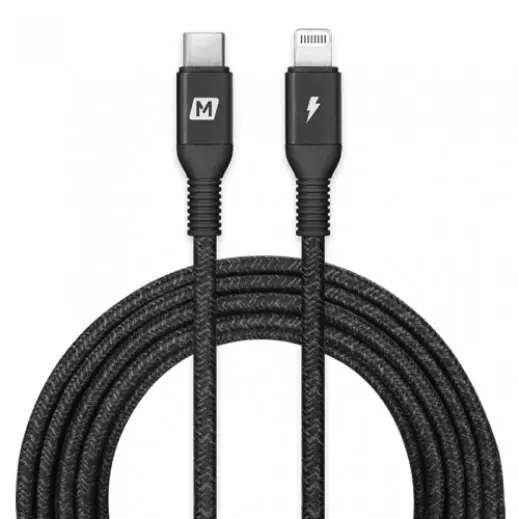Momax Elite-Link USB-C to Lightning Cable 2 m - Black