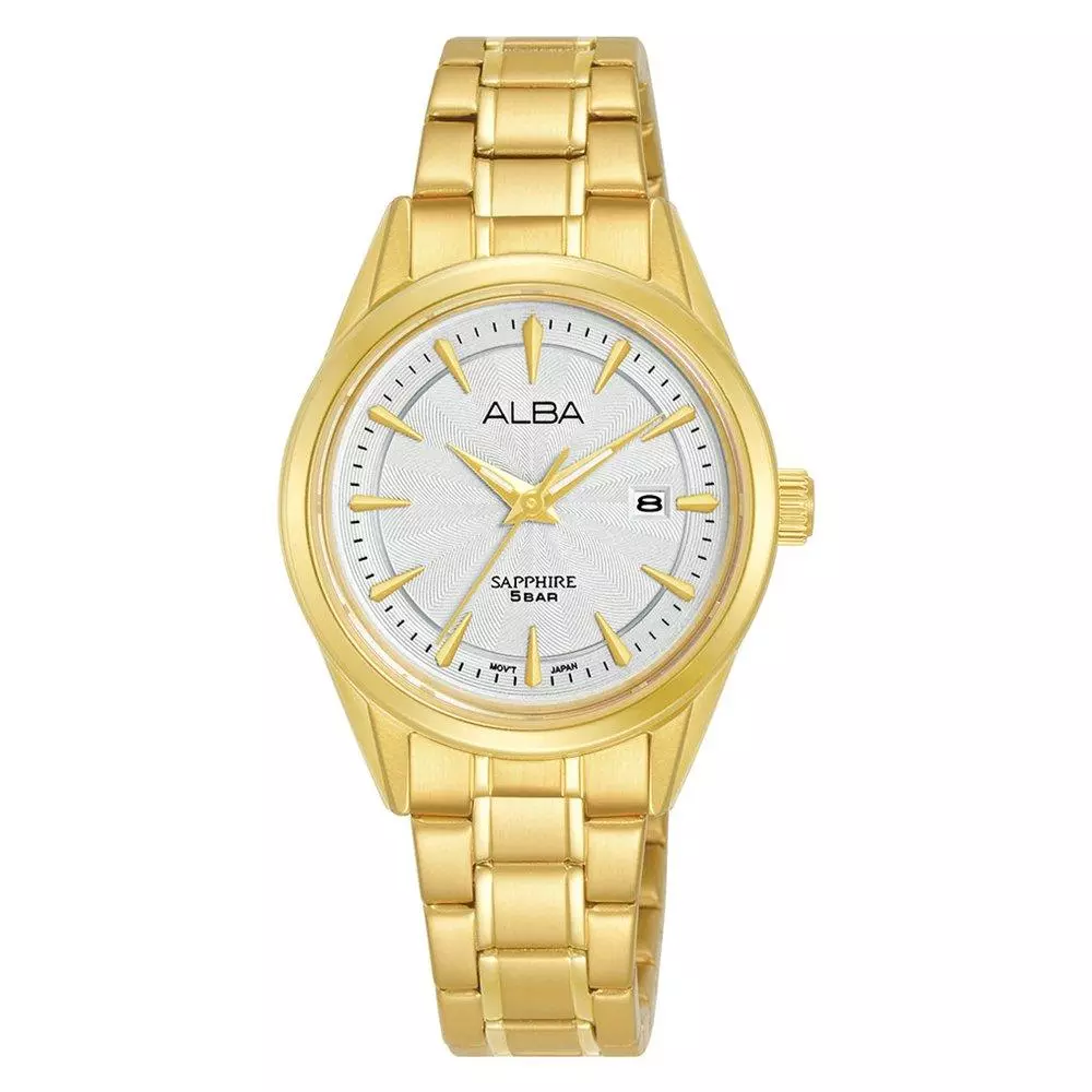 Alba Prestige Men's Watch Analog & Stainless Steel Strap 29.5mm - Gold