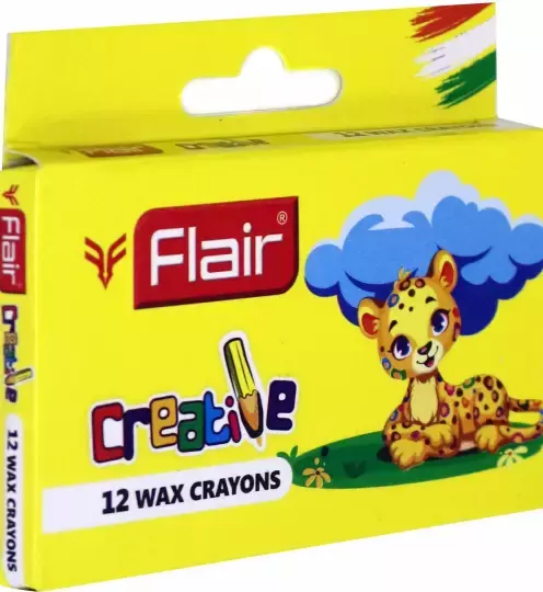 بـاقــة من 5 قـطع - الوان شمعية 12 لون