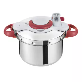 Tefal Clipso Minut Perfect Stainless Steel Pressure Cooker 6L