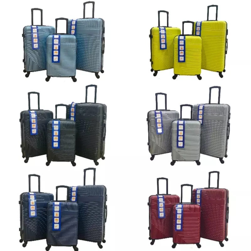 Mora Set of 3 Elegant Hard Travel Luggage Size ( 20 /24 / 28 CM )
