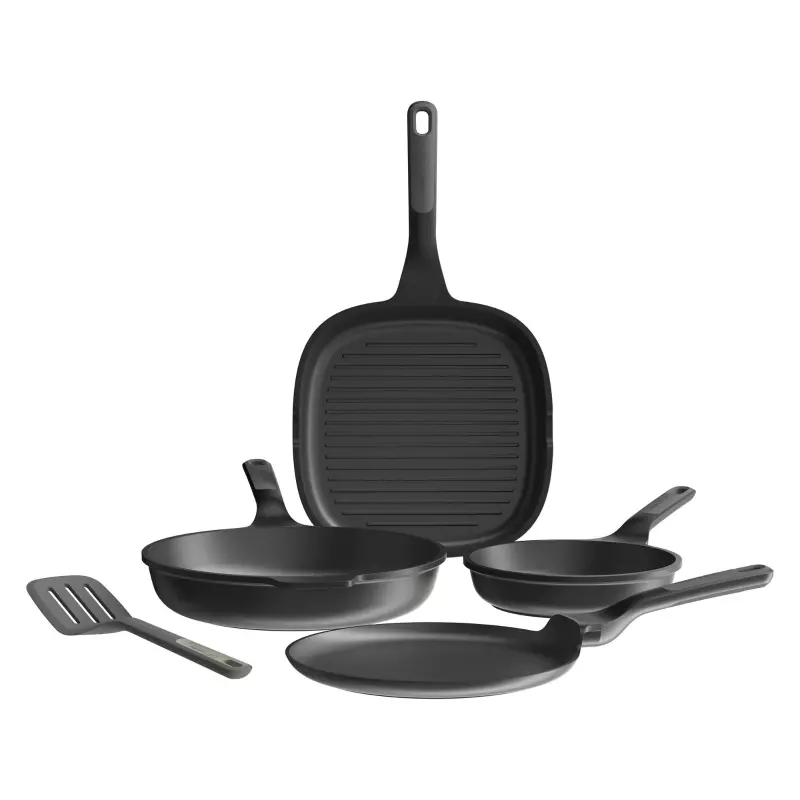 4-piece frying pan set non-stick Stone with turner Balance