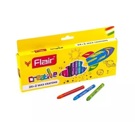 الوان شمعية 24+2 لون