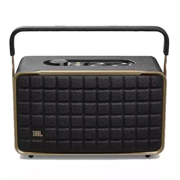 JBL Authentic 300 Smart Home Speaker, WiFi and Bluetooth– Black