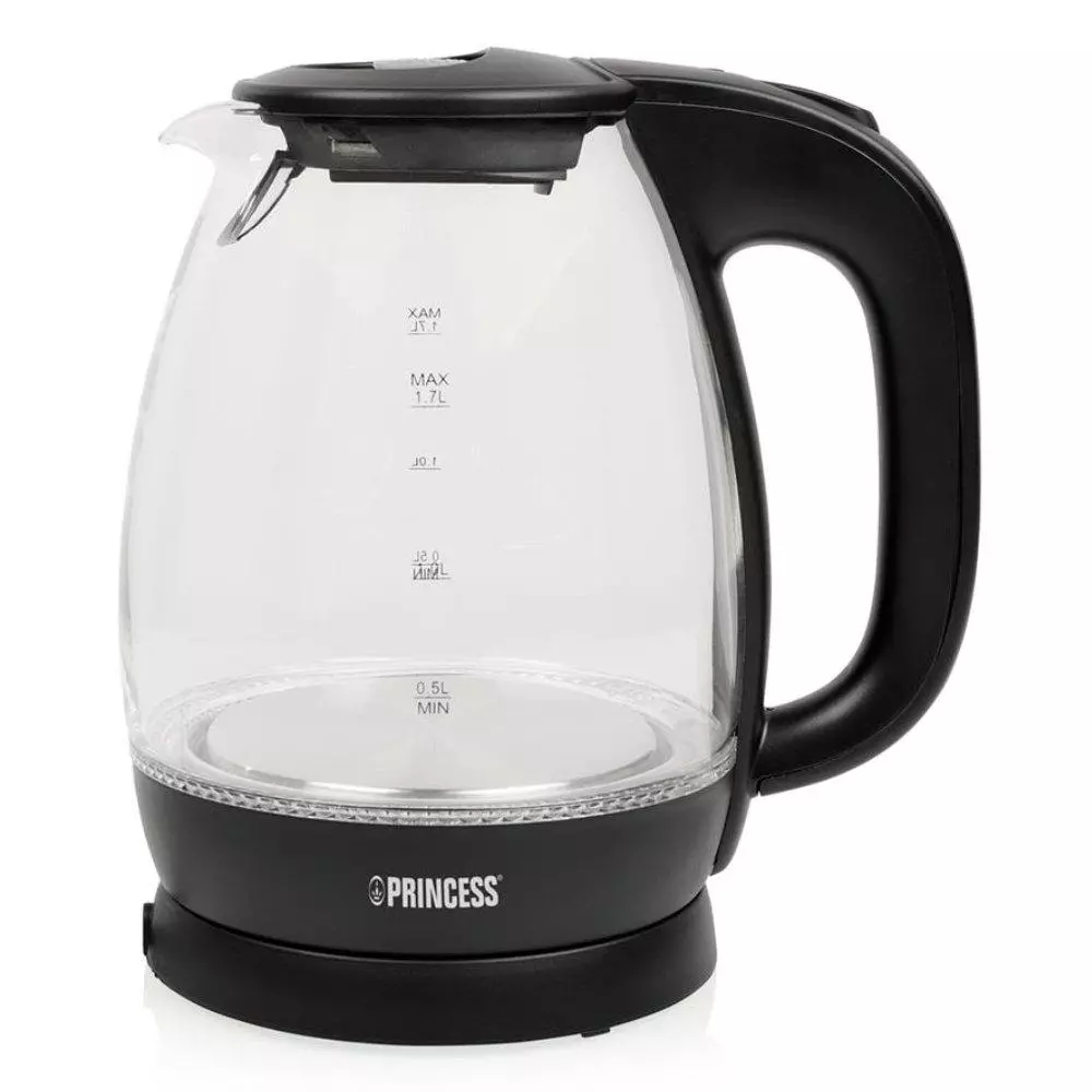Princess Electric Kettle 2200W & 1.7L - Black