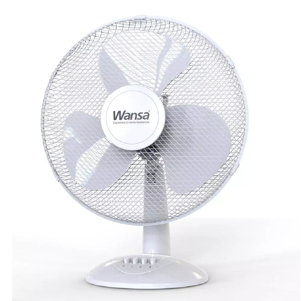 Wansa Desk Fan 16inch 45 Watt - White