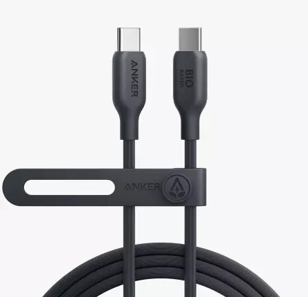 Anker 544 USB-C to USB-C Cable 140W (Bio-Nylon) (0.9m/3ft) -Black