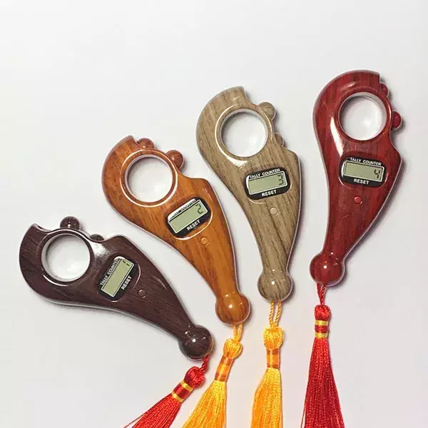 عداد التسبيح الرقمي بالأصابع - ألوان متنوعة