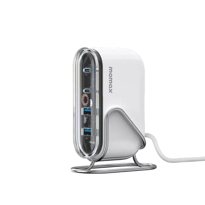 Momax 1-Charge Flow PD 80W GaN Desktop Charger [4 ports]